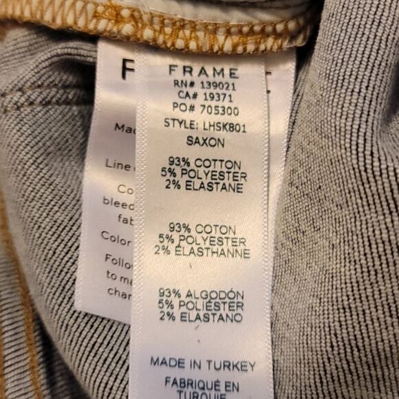 Frame high waist jeans size 26 - Picture 12 of 12